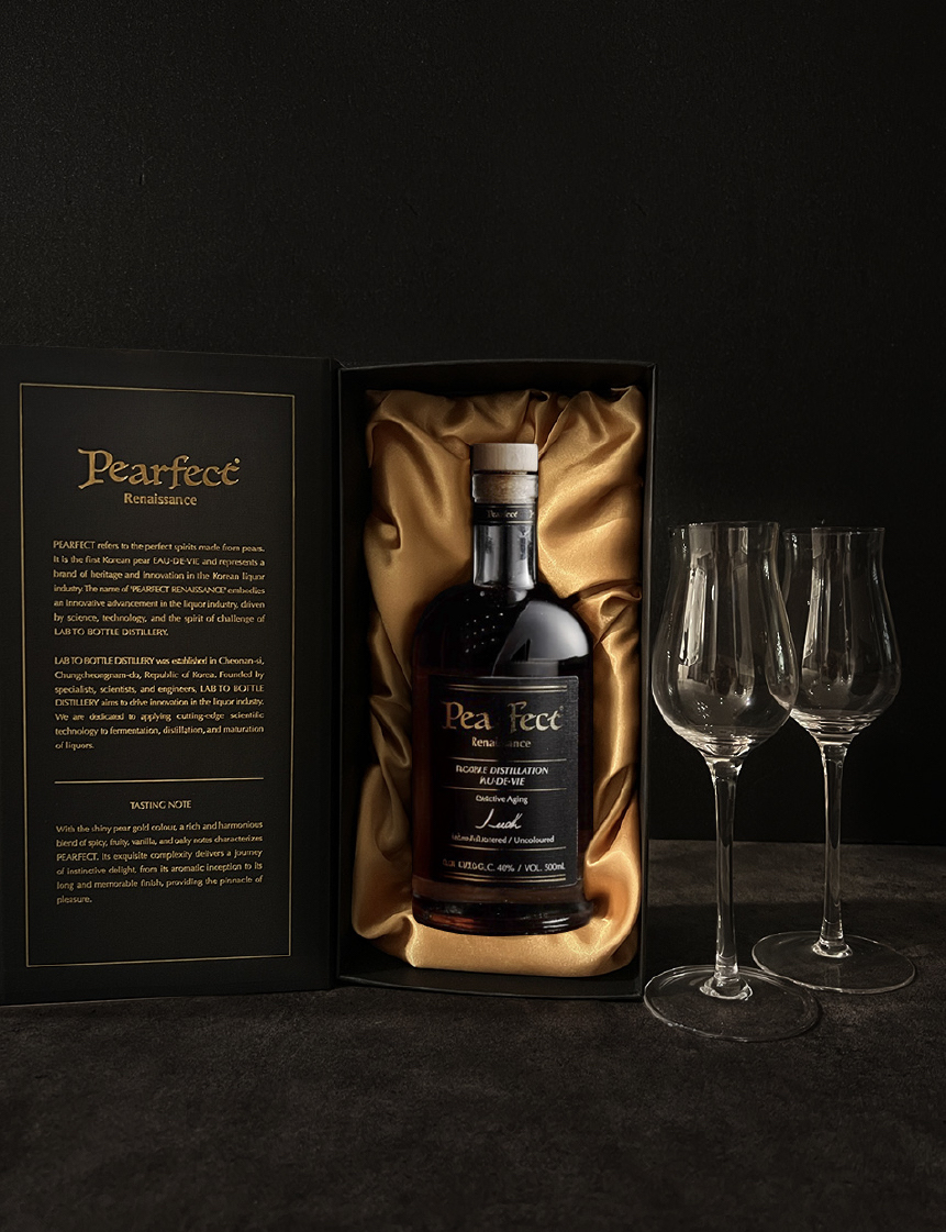 発売からわずか1年で世界的な国際品評会で7回受賞を記録したLAB TO BOTTLEの「Pearfect」